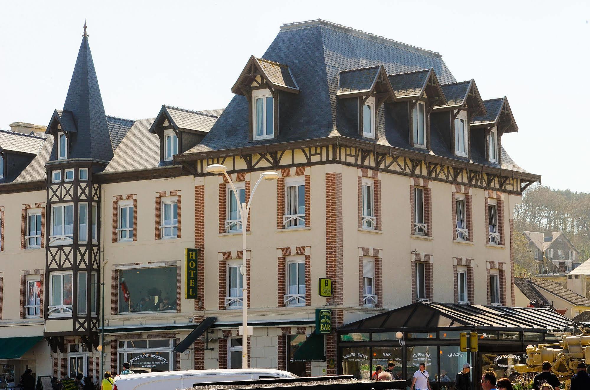 Hotel De Normandie Arromanches-les-Bains Buitenkant foto